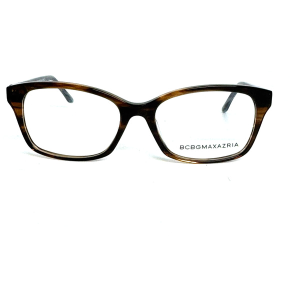 BCBGMAXAZRIA‎ Merissa Brown Horn Eyeglasses Frame 53-16-140mm H17623 main image 3